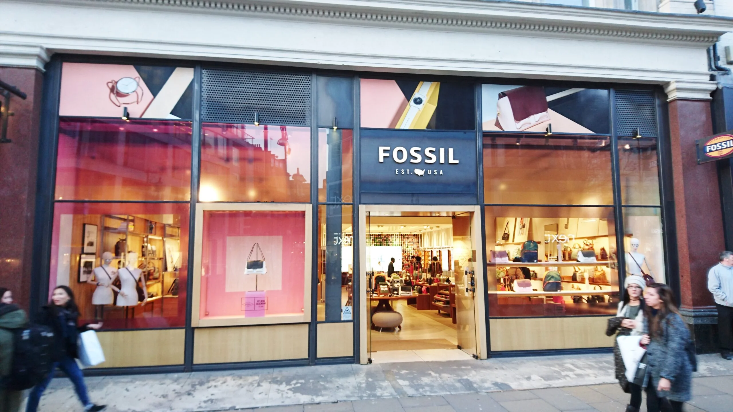 Fossil store oxford street sale