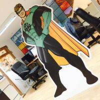 Cardboard cut outs 2