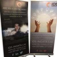 IDS roller banners