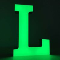 NEON LETTERS 4