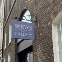 Royal Watercolour Society hanging sign5 scaled